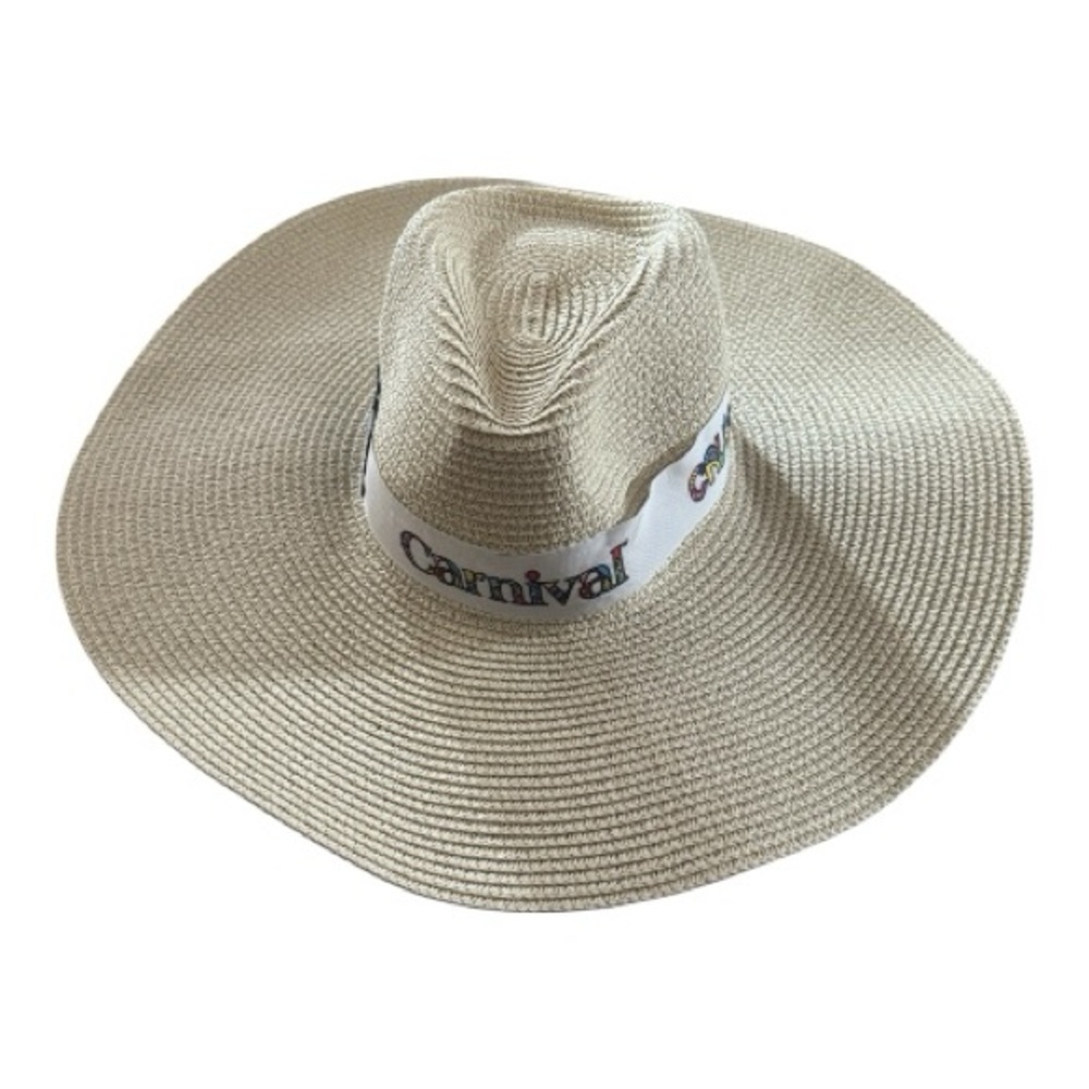 Carnival Tan Wide Brim Hat